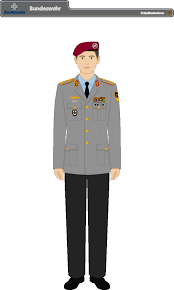 Each of the bundeswehr's armed services has its own service dress. Wip General Inspector Of The Bundeswehr By Daky Illustrations On Deviantart
