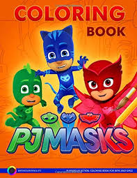 Everyone can be a superhero! Pj Masks Coloring Book Pj Masks Wiki Fandom