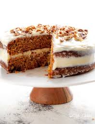 Carrot Cake With Cream Cheese Frosting Cafe Delites Carrot Cake Recipe Cake Recipes Cake Cafe