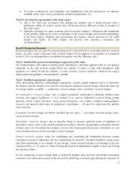 • hypothesis or research questions: Conceptual Perspectives On Research Methods