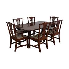 Only 1 available and it's in 1 person's cart. 83 Off Baker Furniture Baker Furniture Dining Room Table And Chairs Tables