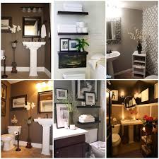 By employing design elements and storage solutions in strategic ways, you can create an attractive small bathroom with big impact. Bathroom Decor For Half Bath Novocom Top