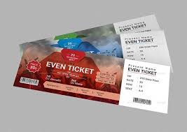 Download 50 Printable Ticket Mockup Design Template Psd Candacefaber PSD Mockup Templates