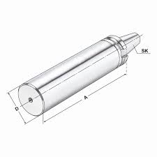 Maschinenwerkzeuge Bohrstangenrohling Sk 40 63 250 Din 69871 A Business Industrie Visea Com Tr