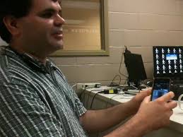 Sam demonstrates how the iPhone can be used by blind users, and shows a  couple of the useful apps that can be downloaded to give the iPhone  enhanced capabilities for the blind.