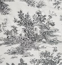 Black And Cream Toile Curtains For Sale On Ebay 1 Waverly Black Beige Cream Toile Curtain Panel 78 X42 French Country Life Waverly Frenchcountry Toile Curtains