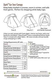 Zipitt Car Seat Canopy Sewing Pattern Fits All Link To Etsy Store Car Seat Canopy Pattern Baby Car Seat Cover Pattern Baby Car Seats