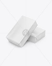 Download Two Glossy Butter Blocks Mockup In Packaging Mockups On Yellow Images Object Mockups PSD Mockup Templates