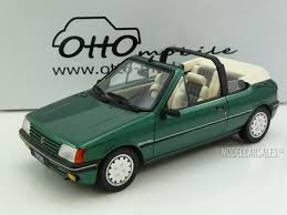 11.8 mkg à 4000 tr/min. Peugeot 205 Cabriolet Roland Garros Green Metallic 1 18 Ot733 Otto Mobile Modellauto Zu Verkaufen