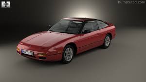 360 View Of Nissan 240sx 1989 3d Model Avtomobil