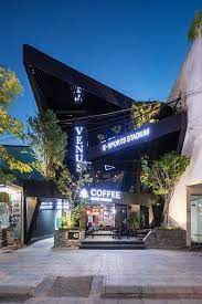 venus esport gaming center rularchitect thien thach photo facade architecture design restaurant exterior design facade architecture
