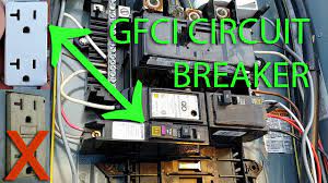 Then in the sub panel, use gfci breakers for the equipment. How To Install A Ground Fault Circuit Breaker To Replace A Gfci Outlet Or Receptacle Youtube