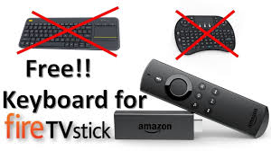 To use your phone as a fire stick remote, download and install the amazon fire tv app. Free Keyboard For Amazon Fire Tv Stick Youtube