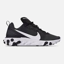 Right View Of Men S Nike React Element 55 Casual Shoes Sneakers Men Fashion Black Nike Shoes Casual Shoes