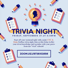 I host an annual trivia night for my company and am looking for some fresh. Social Duke Law Federalist Society