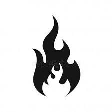 Fire Flames Icon Fire Silhouette And Black Fire Vector Illustration Aff Icon Silhouette Fire Flames Ad Fire Art Tribal Drawings Silhouette Art
