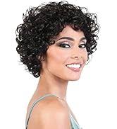 Amazon.com : HUA Short Curly Human Hair Wigs for Black Women 8 inch Short  Curly Wigs for Black Women No Lace Front Human Hair Wigs (WIG P4/27) :  Beauty & Personal Care