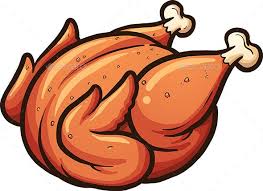 Roasted Chicken Food Objects Chicken Illustration Cartoon Chicken Roasted Chicken