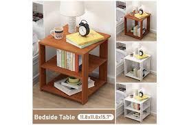 Choose from 20+ simple bedside table graphic resources and download in the form of png, eps, ai or psd. Single Layer Double Layer Simple Bedside Table Desk Modern Nightstand Storage Shelf Furniture Home Decor White Double Layer Matt Blatt