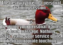 Bad Trainer Advice Quickmeme