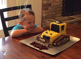 Little Boy 3rd Birthday Cake For 3 Year Old Boy Coolest 3rd Birthday Bulldozer Cake Tractor Birthday Cakes Bulldozer Cake Truck Birthday Cakes