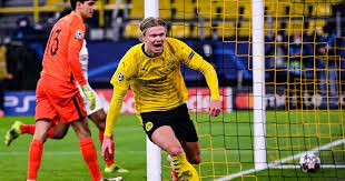 Erling haaland and his borussia dortmund teammates observed social distancing guidelines even 'his celebration, i think that's going to take some time to get used to!' said bt sport pundit owen. Haaland Says Shouting In Sevilla Star S Face Was Karma
