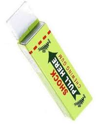 Shocking gum is a practical joke device that delivers a mild electric shock. Vk Mart Shocking Chewing Gum Shaped Electric Shock Gag Prank Toy Gag Toys Gag Toy Multicolor Buy Online In Norway At Desertcart No Productid 157780300