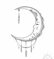 A waxing crescent moon is particularly associated with intention. Waxing Crescent Moon Tattoos Novocom Top