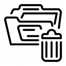 Trash Bin Delete Document Icon Download On Iconfinder Document File Folder Folder Icon Documents