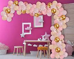 Maybe you would like to learn more about one of these? Amazon Com Pink And Gold Birthday Baby Shower Party Decorations Balloon Garland Kit Pink Gold Confetti Balloons For Wedding Engagement Bridal Shower Party Supplies Decor Toys Games