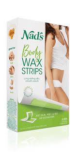 nad s hair removal body wax strips for