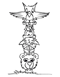 Here is a coloring page of sea horse in its natural habitat. Native American Art Coloring Pages