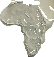 Select the color you want and click on a country on the map. Africa Relief Map Relief Map Africa Map Africa