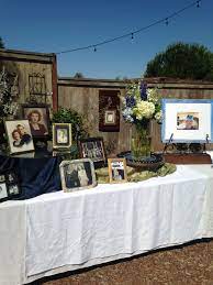 Pin By Codie Lamb Gilliam On Mike S Memorial Celebration Of Life Funeral Reception Memorial Favors
