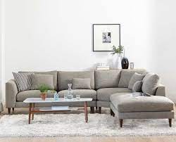 Scandinavian Designs The Hugo Sectional With Soft Comfortable Cushioning Rever Quality Living Room Furniture Elegant Living Room Decor Elegant Living Room