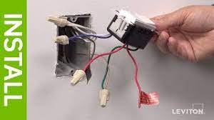 • green or bare copper wire in wall box to green terminal screw.today we are pleased to declare we have discovered an extremely. Leviton Presents How To Install A Decora Digital Dse06 Low Voltage Dimmer Youtube