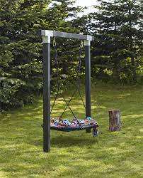Nicht nur kinder haben ihren spaß mit dieser nestschaukel, sondern auch erwachsene werden auf ihre kosten kommen. Cubic Holzschaukel Als Doppelschaukel Mit Nestschaukel 9x9 Diy Hinterhof Holzschaukel Schaukel Garten