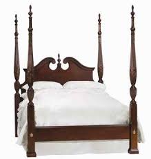 Canopy beds, which have been long considered a sign of luxury, which were carved and decorated actually, canopy beds can be used without any fabric on them, just for a stylish look or even to make. Classic Victorian Solid Cherry 4 Post Rice Queen Bed Kincaid Furniture Rice Bed King Size Bedroom Sets