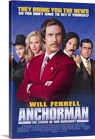 Anchorman The Legend Of Ron Burgundy 2004 In 2021 Good Comedy Movies Anchorman Movie Ron Burgundy