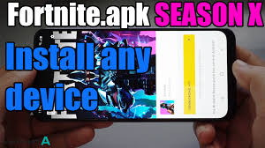 Fortnite bisa dimainin sama hp samsung s series 7 ke atas selain itu bisa di lihat di website epicgames. Fortnite Apk Update Season X Install Any Android Devices Apk Fix