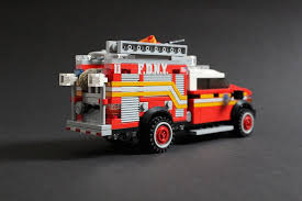 Ford F 550 Atrv Lego City Fire Truck Lego City Sets Lego Fire