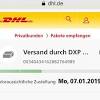 Lieferzeiten und sendungsverfolgung für dhl. 1