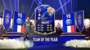 Fifa 20 kylian mbappe 98 rated toty in game stats, player review and comments on futwiz. Omg I Got A Toty Mbappe Fifa20