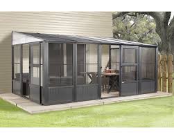 Wintergarten Sojag Charleston Mural 10x16 Inkl Fenstern Und Moskitonetz 502 X 300 Cm Anthrazit Bei Hornbach Kaufen Terrassen Gartenlaube Pavillon Ideen Pergola Dach