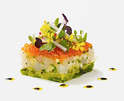 Chef Jeremy Bearman Of Rouge Tomate In New York City Harnessed The Appetizing Possibilities Of M Cuisine Gastronomique Recettes De Cuisine Entree Gastronomique