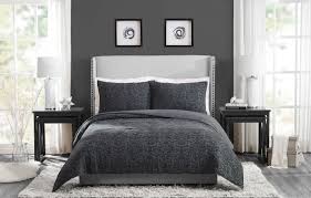 We used up 15 minutes trying to find the garden. Better Homes Gardens Damask Quilt Full Queen Gray Walmart Com Walmart Com