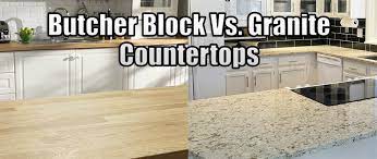 Is butcher block counters cheaper than granite. Butcher Block Vs Granite Countertops Designing Idea
