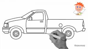 Then, you will have the opportunity to fill in this. How To Draw A Pickup Truck Easy Step By Step Drawing For Kids Activities Hobbies For Sale In Kuching Sarawak Sheryna Com My Mobile 826382