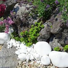 Ob wege, plätze, terrassen, mauern, treppen, hochbeete, möbel, teiche, bachläufe und vieles mehr. Weisser Kies Im Garten White Pebbles Garden Weisser Kies Kiesgarten Marmorkies