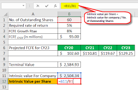Intrinsic Value Formula Example How To Calculate Intrinsic Value